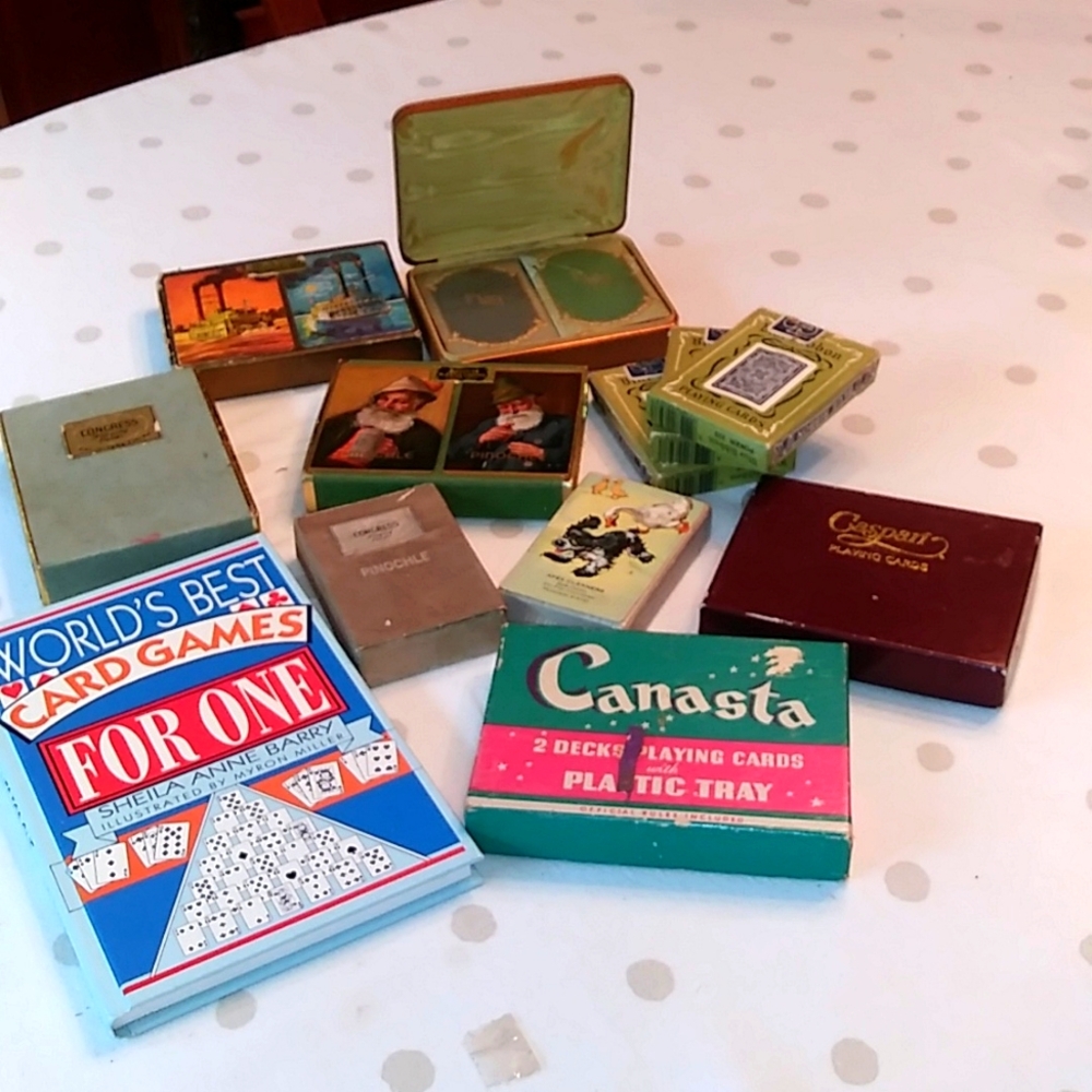 Vintage to Old Playing Cards